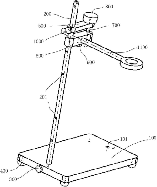 cn203459097u_精确调节的实验铁架台有效