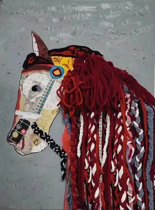 彼方尚有荣光在——20级工艺美术专业《综合材料装饰画》课程作品