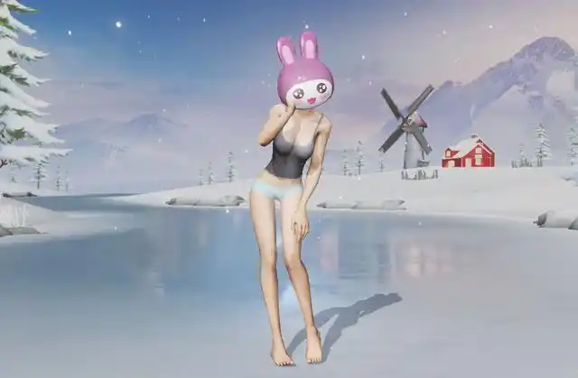 好好的一张脸都被吃鸡头套毁了网友荒野上的动物园