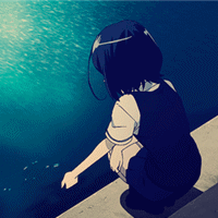 动态动漫头像,等待被抱走