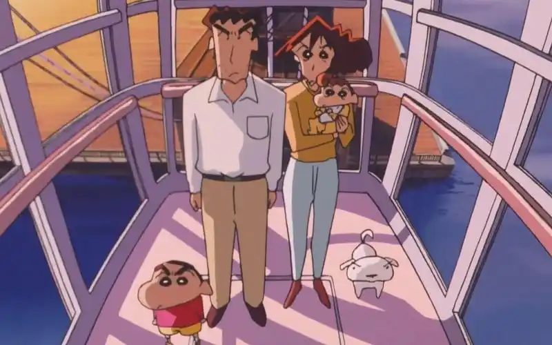 野原一家fire蜡笔小新剧场版催泪剪辑