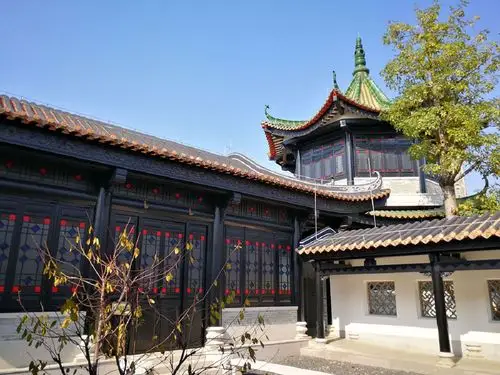 古典木屋 仿古木房子图片