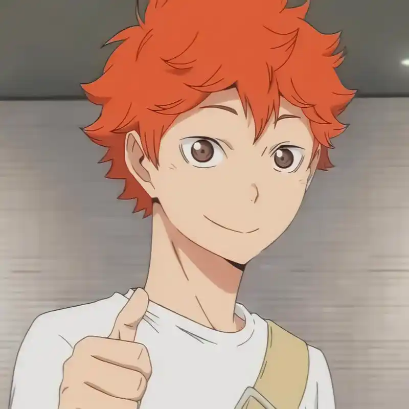 「第97期」动漫男头:排球少年 日向翔阳无水印男生头像
