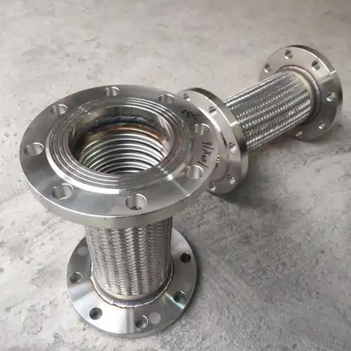 304不锈钢编织网金属软管横向消防沟槽波纹管矩形波纹管定制源头货源