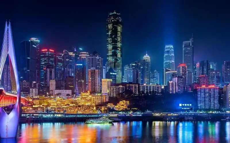 炫酷的重庆夜晚,高清图片,旅游-回车图片