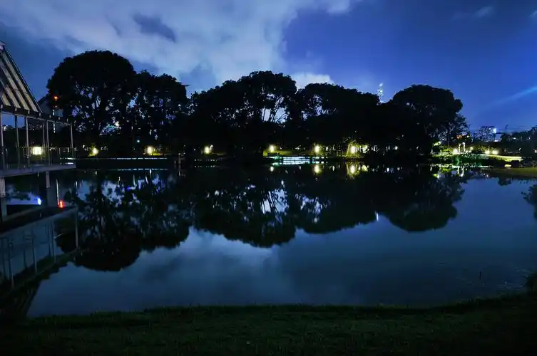 夏夜,凉风,蛙鸣