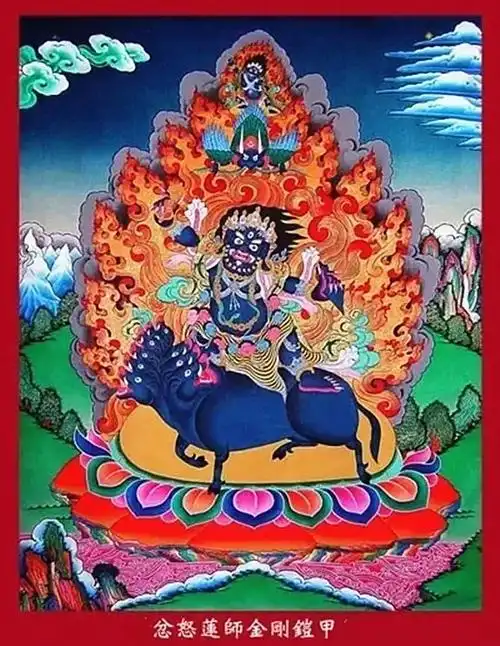 佐钦传承的在家阿舍黎扎西曲雄,于木猴年拜见丹增曲却活佛后虔诚而做