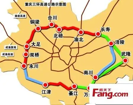 重庆"三环"高速捷报频传,巴月庄领跑旅游地产