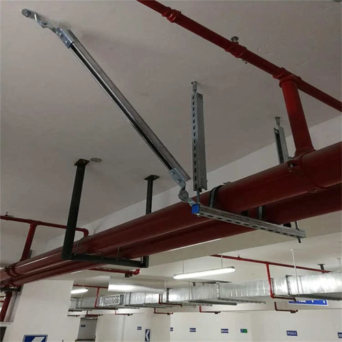 协力得多管抗震支吊架报价组合水管侧向抗震支架安装