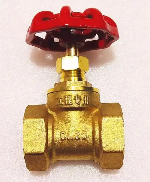 玉环自来水黄铜闸阀双内丝水表前防倒流法兰闸阀z45wdn100