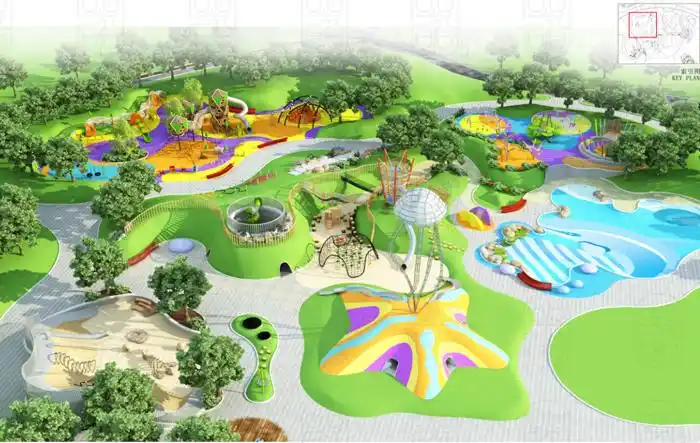 户外文旅 | 人工海岛游乐区儿童主题乐园规划设计