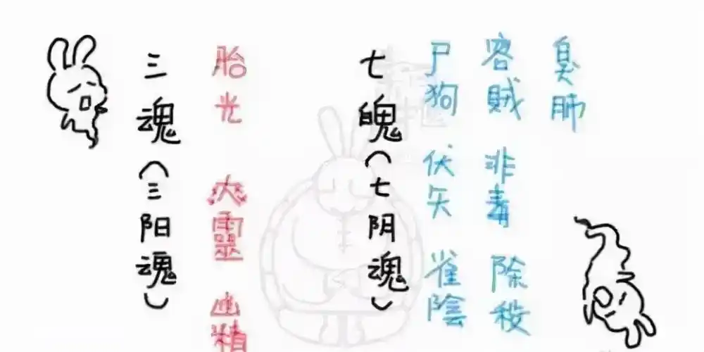 魂飞魄散的意思,魂飞魄散是什么意思(三魂七魄是哪三魂?哪七魄)