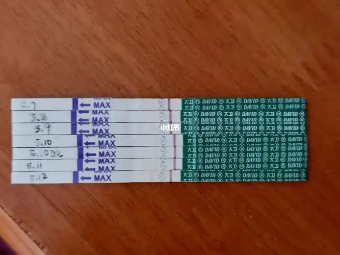 大卫试纸加深慢