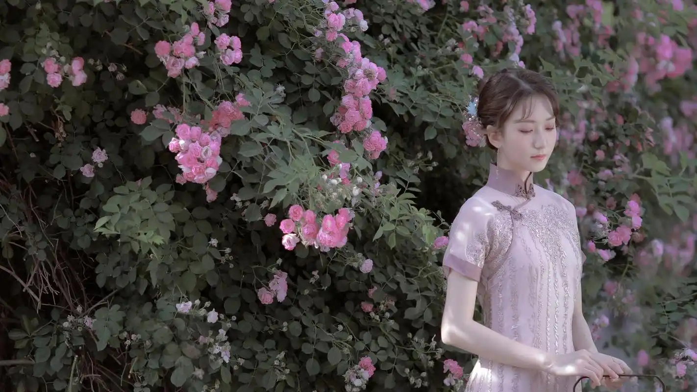 复古民国风旗袍美女优雅气质写真