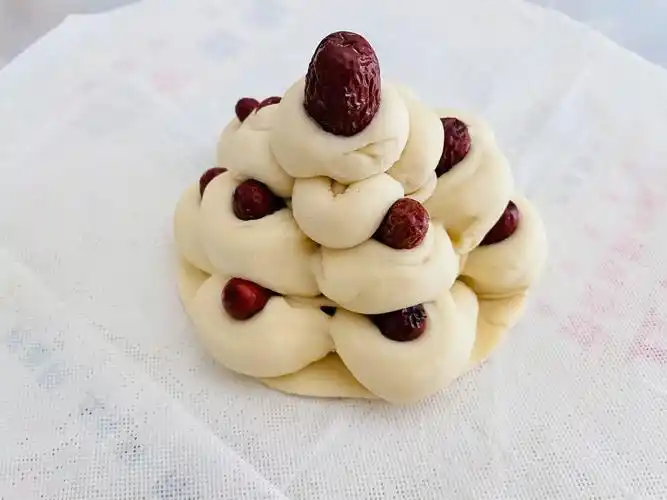 枣馍枣花过年春节河南面食小刺猬馒头