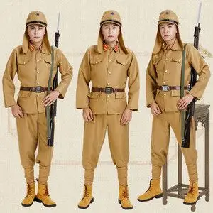 儿童日本兵军装套装日本小鬼子进村搞笑抗战小品年会表演出服装