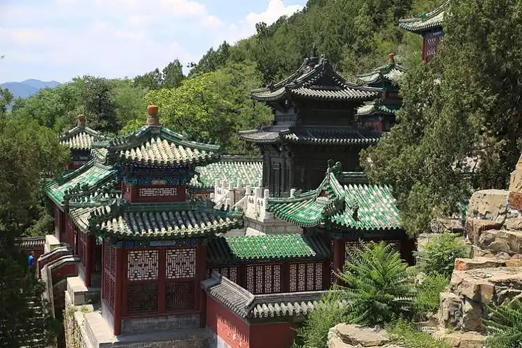 北京皇家园林颐和园宝云阁_高清图片_全景视觉