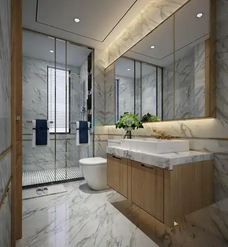 样板间效果图:卫生间