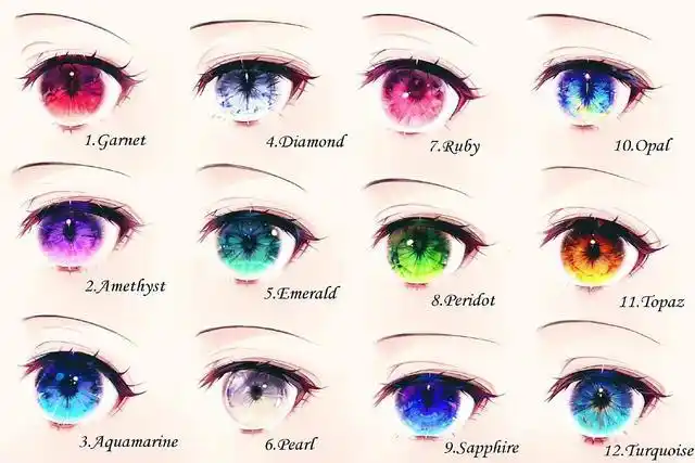 应图马:板绘动漫的眼睛不会画?新手应该要这么画