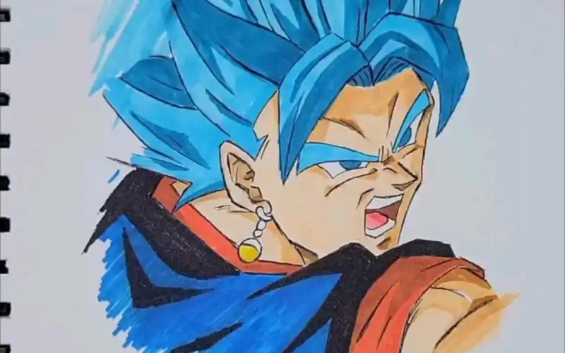 【手绘】龙珠-超蓝贝吉特