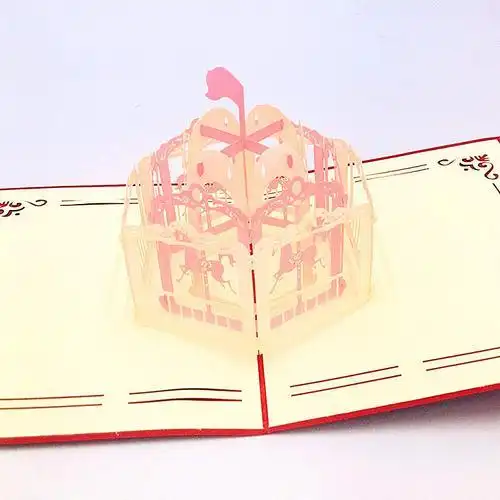 怎样做旋转立体贺卡怎样做旋转贺卡