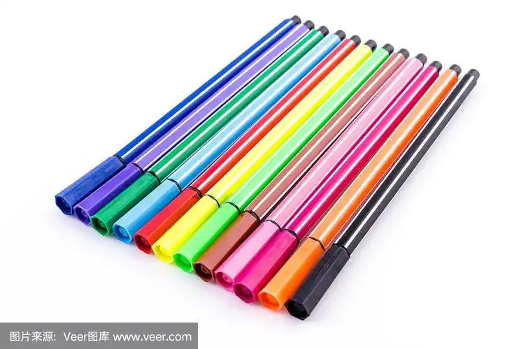 颜色的笔