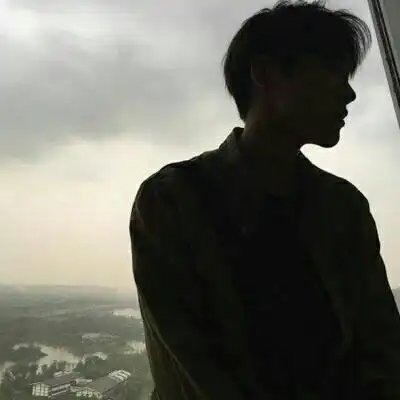 男生伤感帅气背影头像个性成熟 若无其事原来是最好的报复