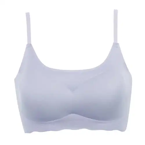 莫代尔日本一片式无痕内衣聚拢无钢圈文胸