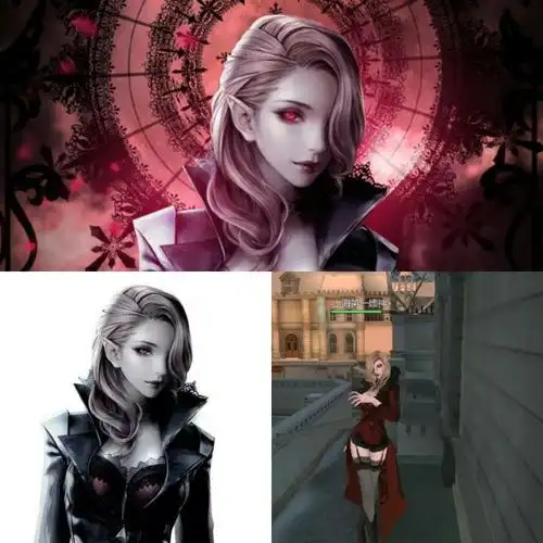 枪神纪莫西雅的发色是什么?看图已眼盲