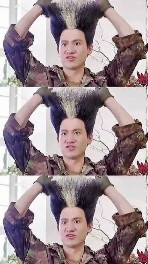 过年发型必须得支棱起来不然你都不好意思跟别人说你是弄潮儿