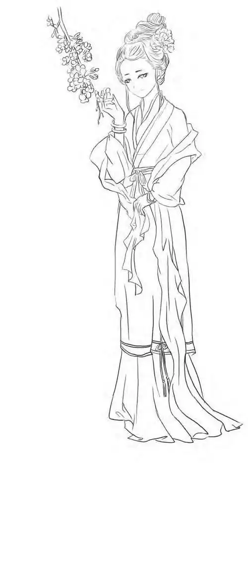 漫画素描技法|了解这些,古风美女怎么画都不会跑错时代|人物|漫画