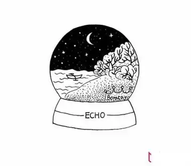 美丽的水晶球简笔画 - 简单简笔画