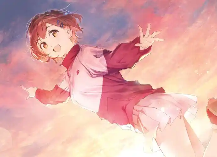 [轻小说]《弹珠瓶里的千岁同学》7卷情报插画