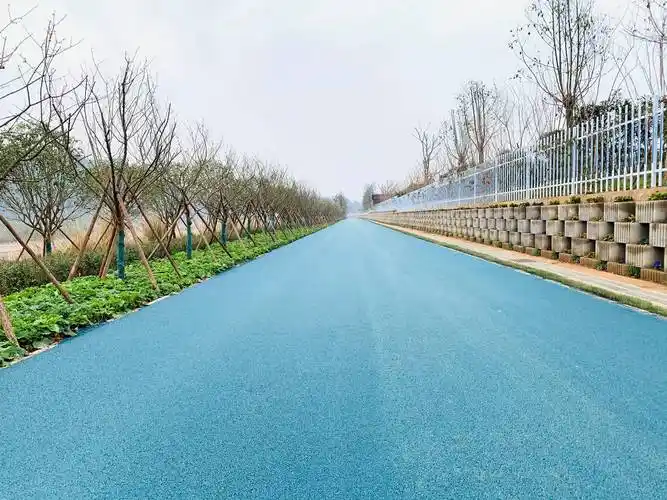 「彩色沥青道路」价格_施工_路面_报价