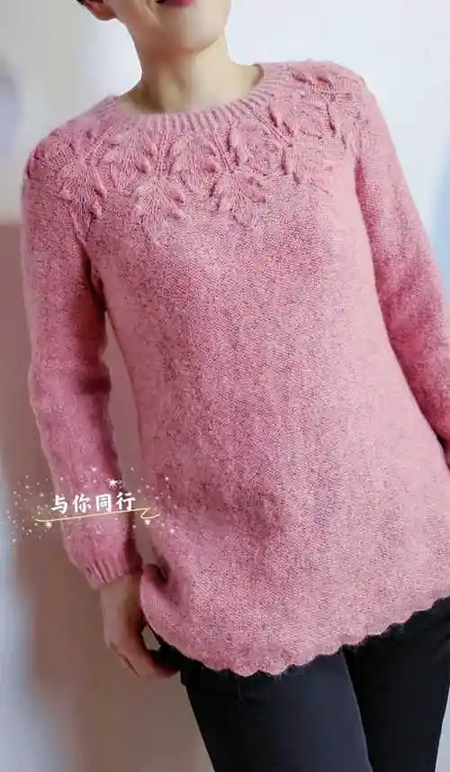 202204期周热门编织作品女士儿童手工编织毛衣作品10款