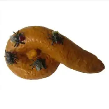 整人大便玩具逃跑吧少年粑粑整蛊仿真吓唬道具6字大便加10苍蝇软软的