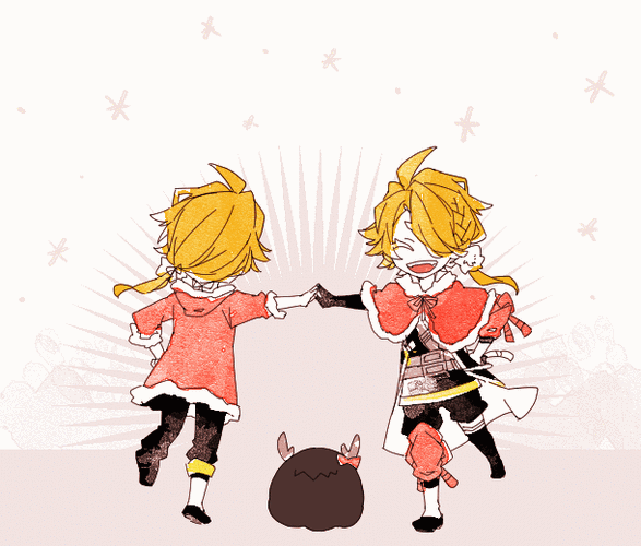 圣诞转圈跳舞开心gif动图_动态图_表情包下载_soogif