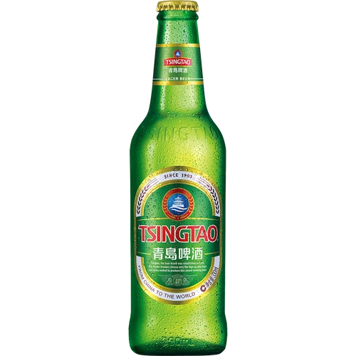 啤酒青岛啤酒经典11度330ml24瓶瓶装整箱玻璃瓶啤酒