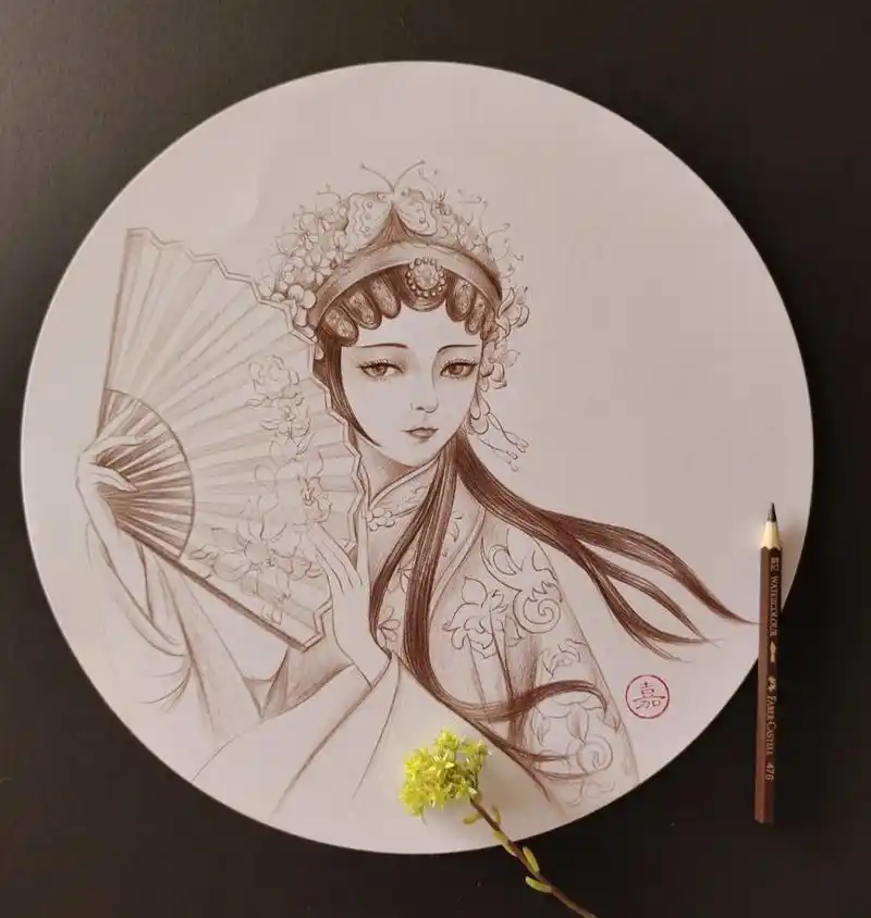 戏曲人物绘画 中国京剧,国粹