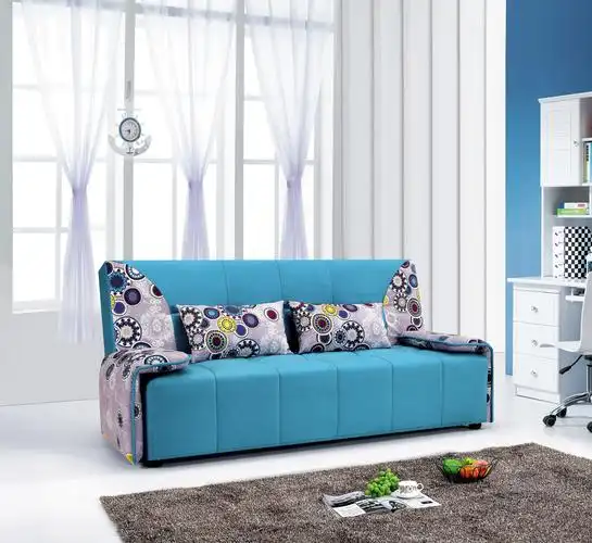 多功能可折叠沙发床1.8米拆洗推拉两用沙发1.5米2米 布艺沙发床