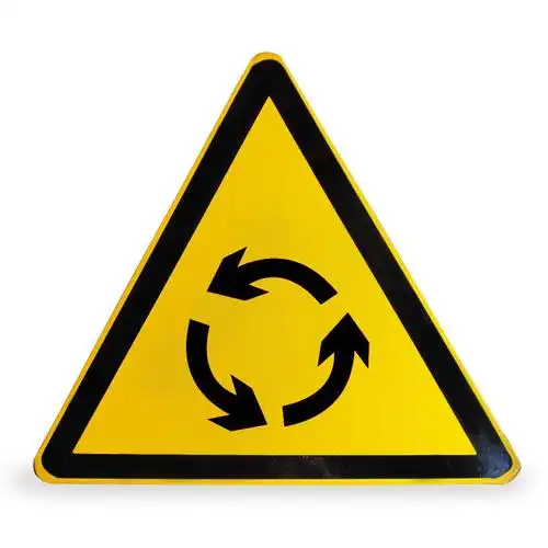 交通安全标志牌三角警示牌-标志标牌-青岛停车场划线,青岛道路划线