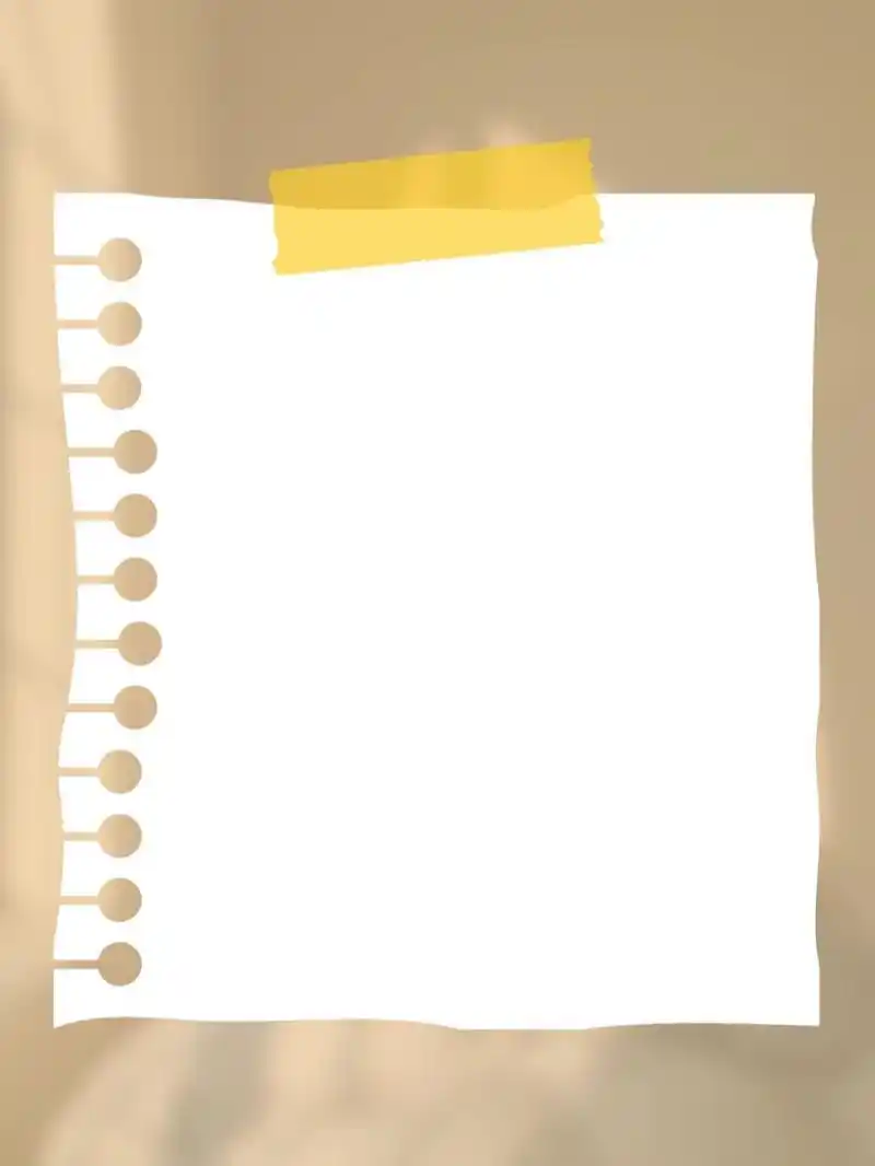 简约高级文案书单底图|空白底图|便签纸 可做文案 书单 晒单底图 简约