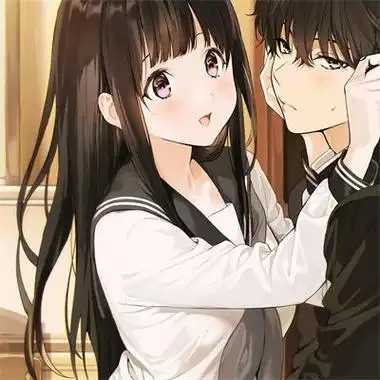 二次元动漫情侣头像可爱头像卡通动漫情侣唯美