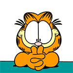 加菲猫表情包动态