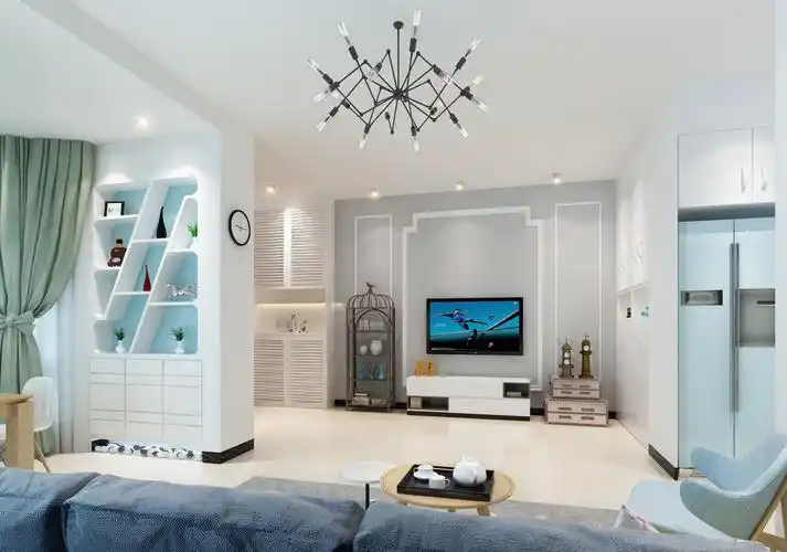 中式风格120平方房屋样板书房装修