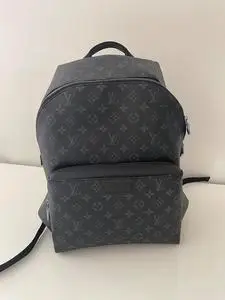 法国路易威登 lv男士经典双肩包discovery黑老花休闲背包 m43186