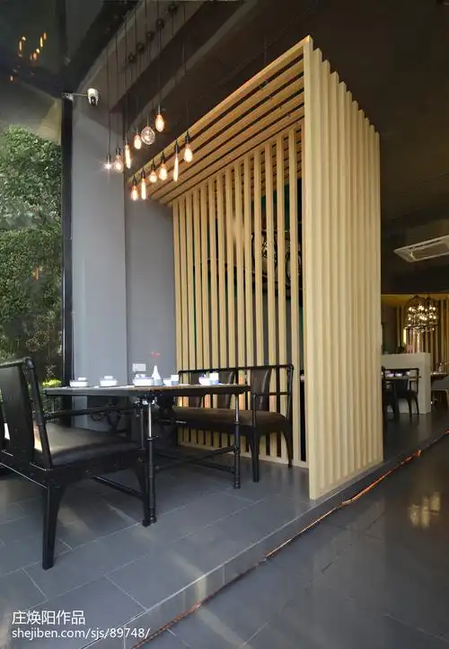 宋小谨餐厅隔断效果图 – 设计本装修效果图