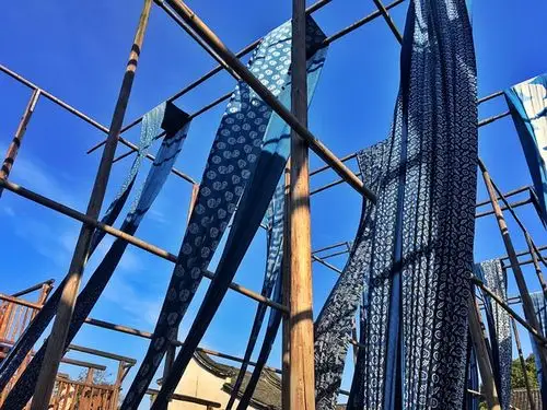 1)乌镇西栅景区染布坊