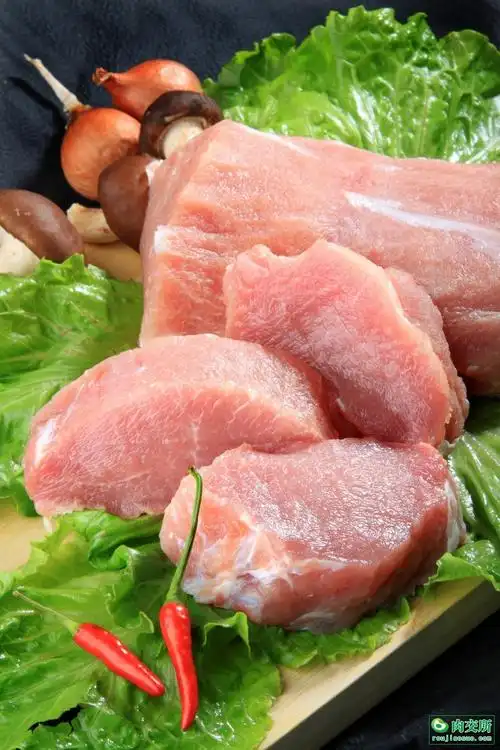 黑猪瘦肉