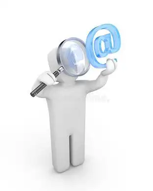 人员检查电子邮件签名